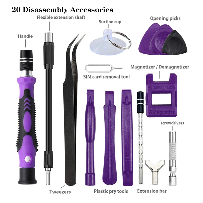 115 in 1 Precision Screwdrivers Set