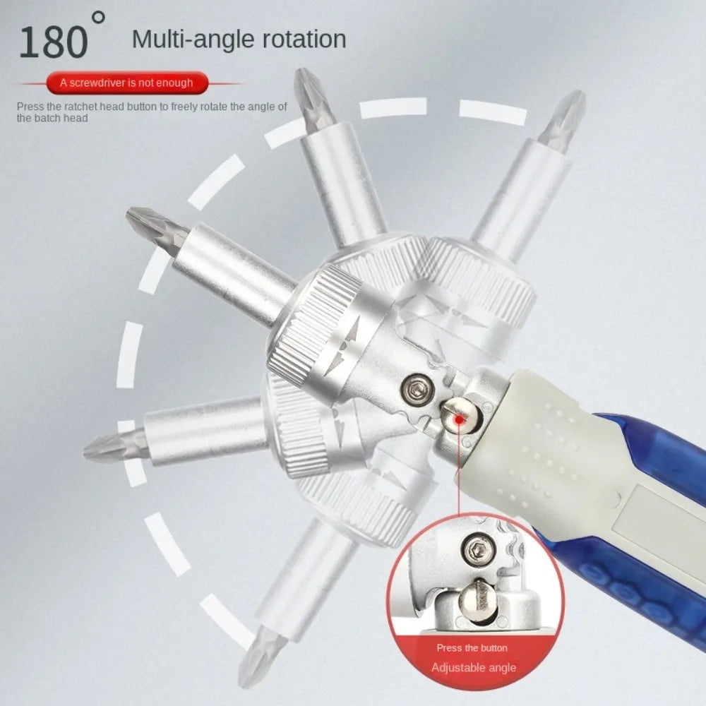 All in One Multi-Angle Ratchet Screwdriver